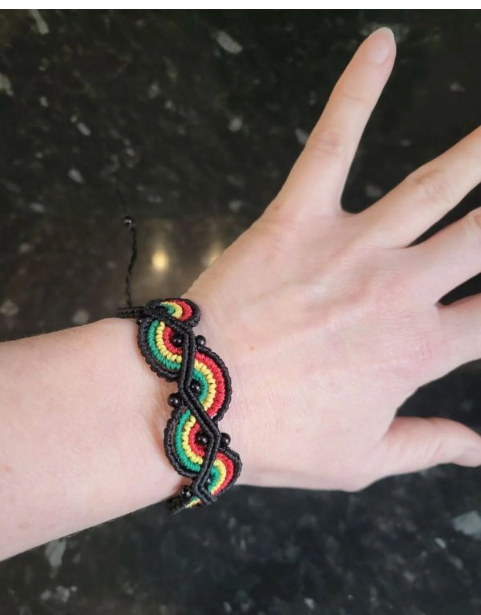 Macramé armband – photo 2
